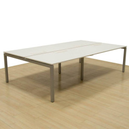 Forma 5 Bench Desk. White