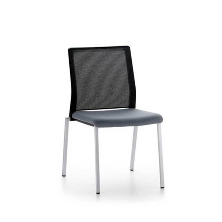PLURAL Visitor Chair by FORMA 5. Mesh backrest