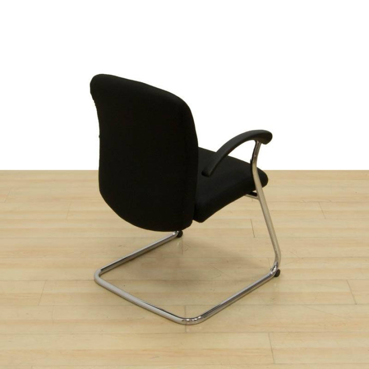 Chrome Sled Base Visitor Chair - view 5