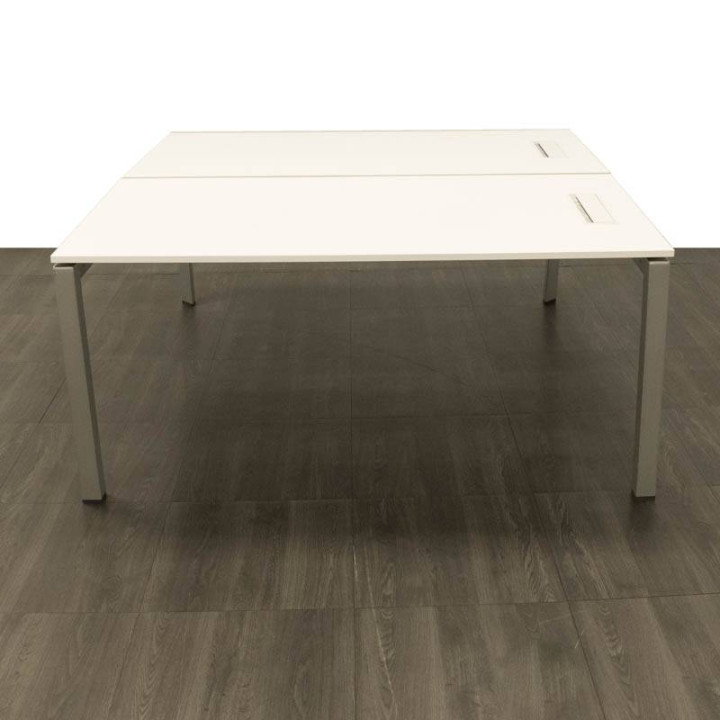 Puesto Doble ZENT. Color Blanco - vista 2