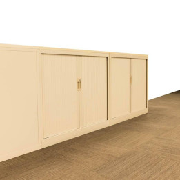 VANTUS Medium Metal Cabinet. Sliding doors.
