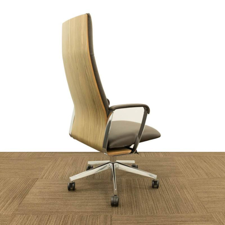 Conjunto Silla Dirección + 2 Sillas Respaldo Bajo DIRECTA QUADRIFOGLIO GROUP.