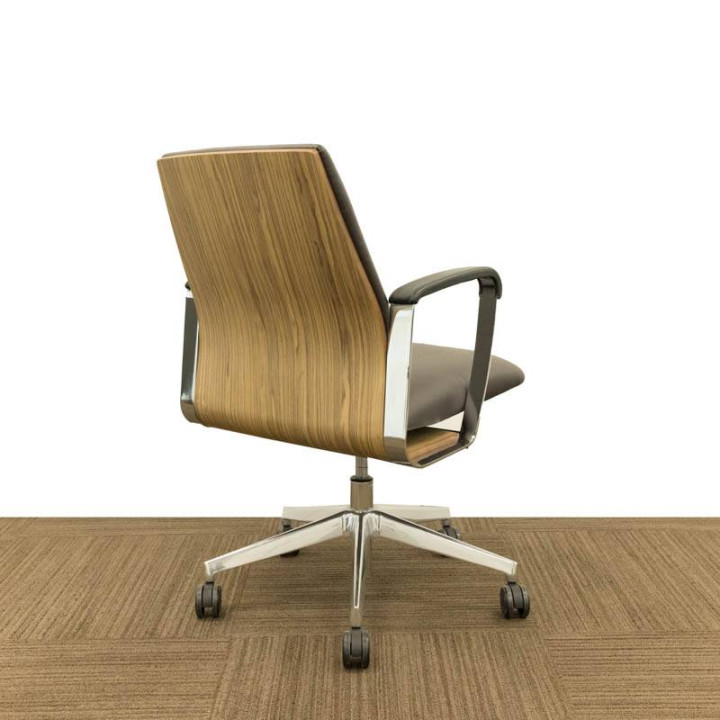 Conjunto Silla Dirección + 2 Sillas Respaldo Bajo DIRECTA QUADRIFOGLIO GROUP.