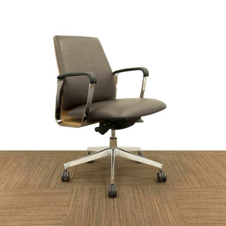Conjunto Silla Dirección + 2 Sillas Respaldo Bajo DIRECTA QUADRIFOGLIO GROUP.