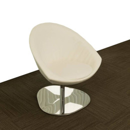 Comprar Pack 2 Sillones Individuales LORIUS. Tapizada en Polipiel BLANCA