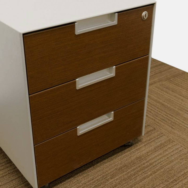 JG GROUP QBUC Drawer Unit. WENGE Color GREY Structure