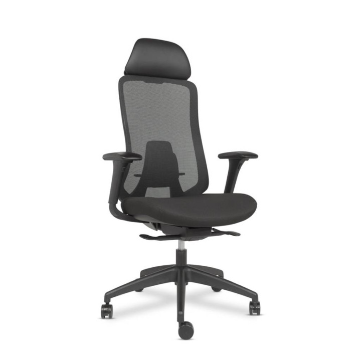 Cadeira Ergonômica SANTOS BLACK da NOMA. - vista 2