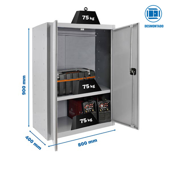 Taquilla vestuario Simonrack 90x80x40 2/1 | Multi