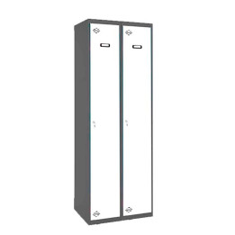 Comprar Taquilla de Vestuario Montada SINGLE de SIMONRACK. 2 Puertas