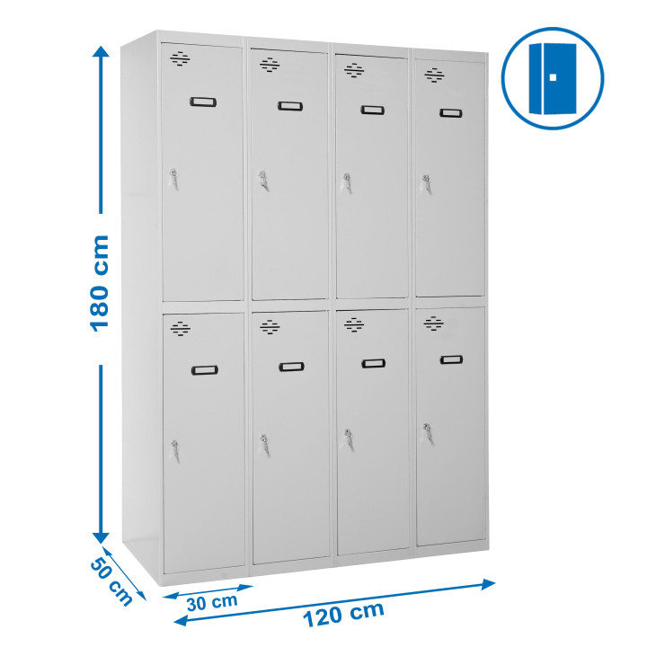 Simonrack Tandem Locker 4/8 300 (1200) | FactoryOficina