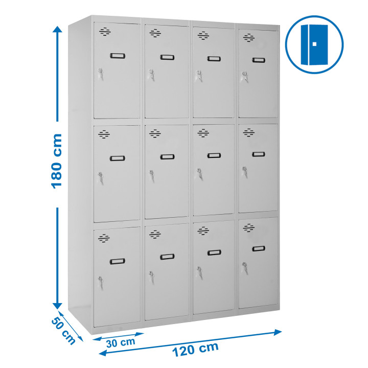 SIMONLOCKER PROF.MON.3 PUERTA 4/12 300 (1200) - view 2