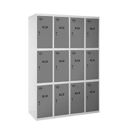 Comprar Taquilla Metálica TRIPLE de SIMONRACK. 12 Puertas