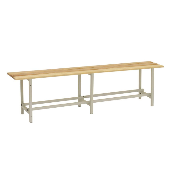 Simonrack Double Bench with Shelf | FactoryOficina