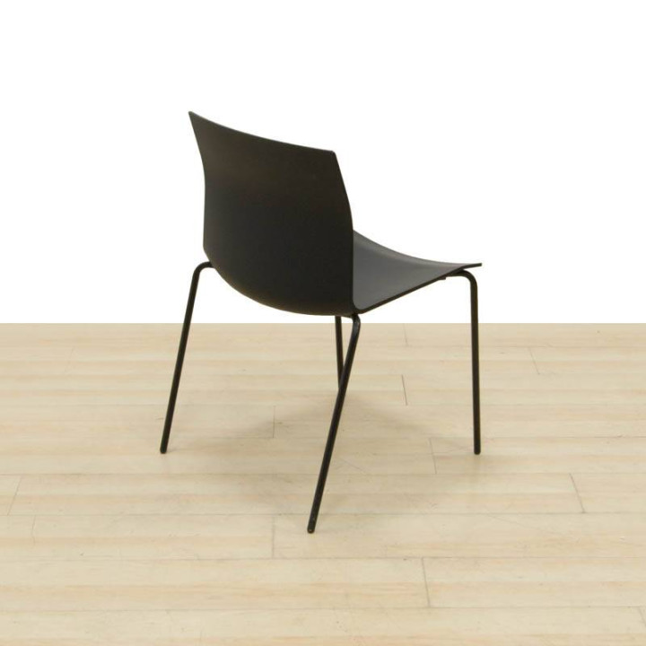 DYNAMOBEL BLACK Visitor Chair - view 5