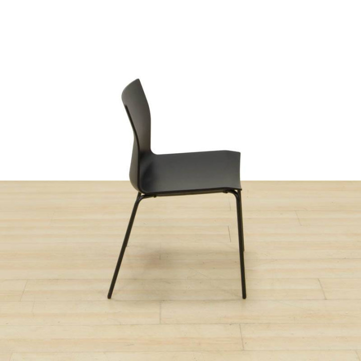 Silla Confidente NEGRA de DYNAMOBEL - vista 4