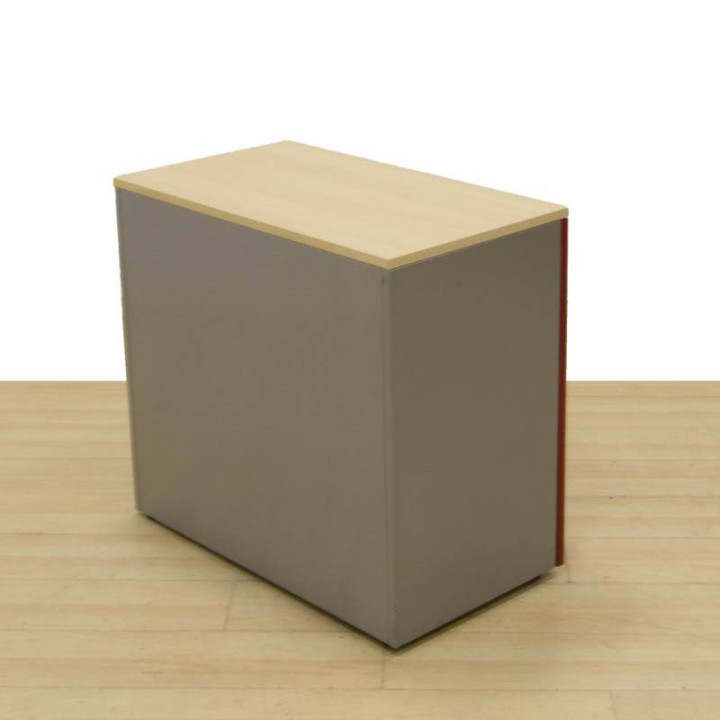 cabinet LOW Metal Cabinet in RED colour - view 4