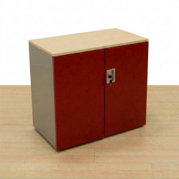 Buy RED LOW Metal cabinet