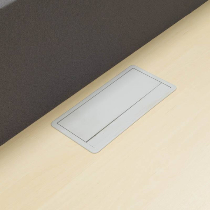 DYNAMOBEL Multi-Workstation Desk. Maple Colour - view 7