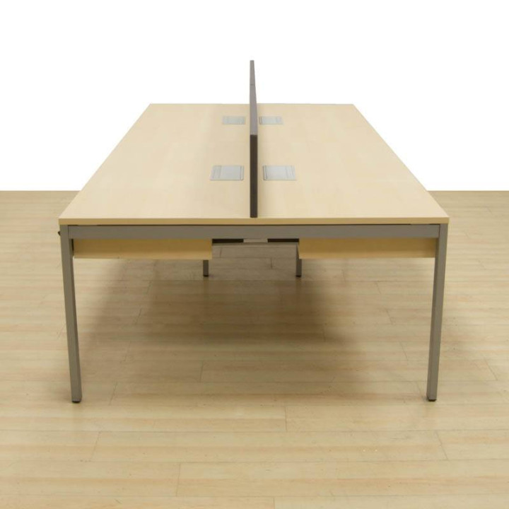 Mesa Multiposto da DYNAMOBEL. Cor Ácer - vista 4
