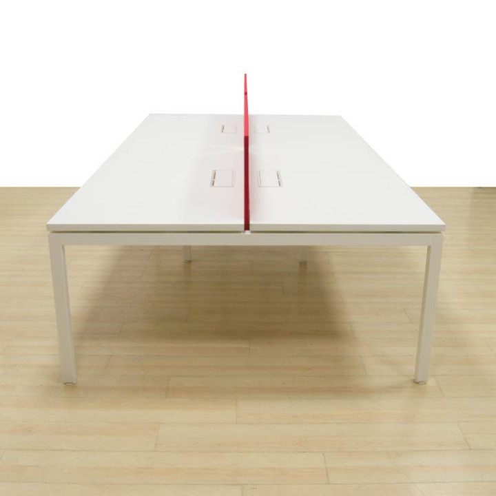FORMA 5 Bench Desk for 6 Workstations - view 3