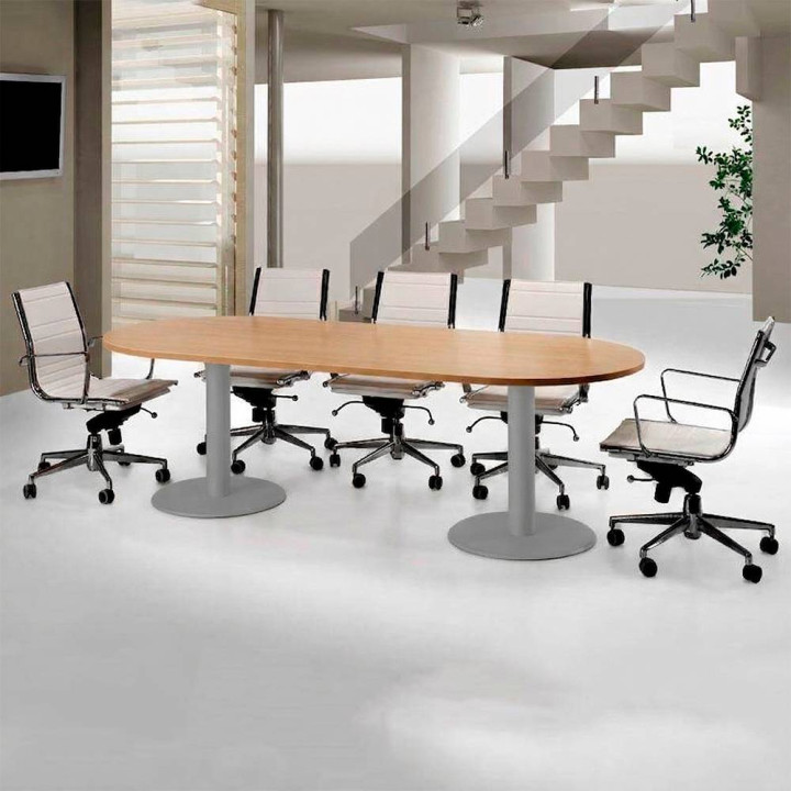 Euromof Oval Meeting Table