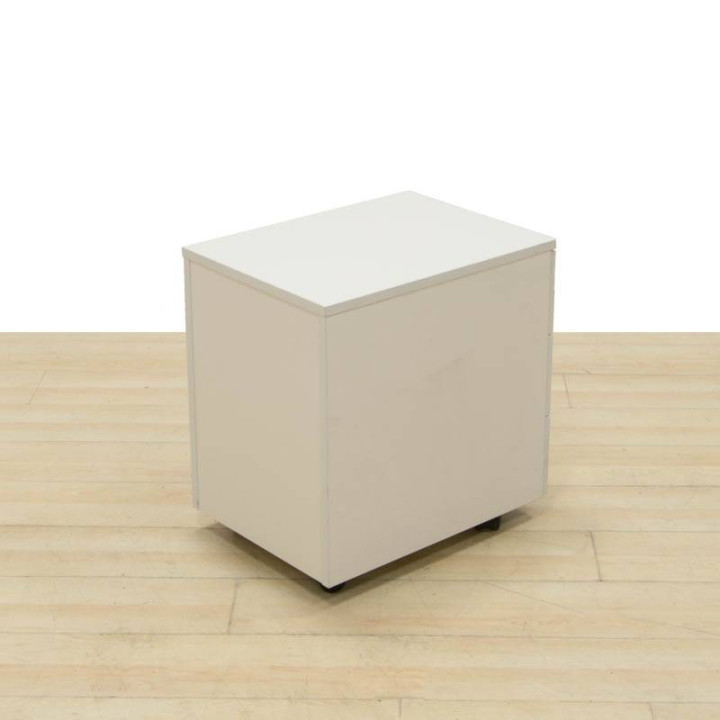 Buy WHITE pedestal drawer unit by ACTIU. Wooden frame.