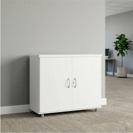 Euromof low cabinet with doors with a shelf on Offer. Free shipping