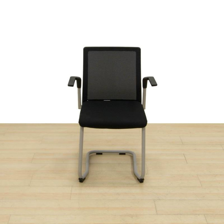 PLURAL visitor chair by FORMA 5. Black - view 4