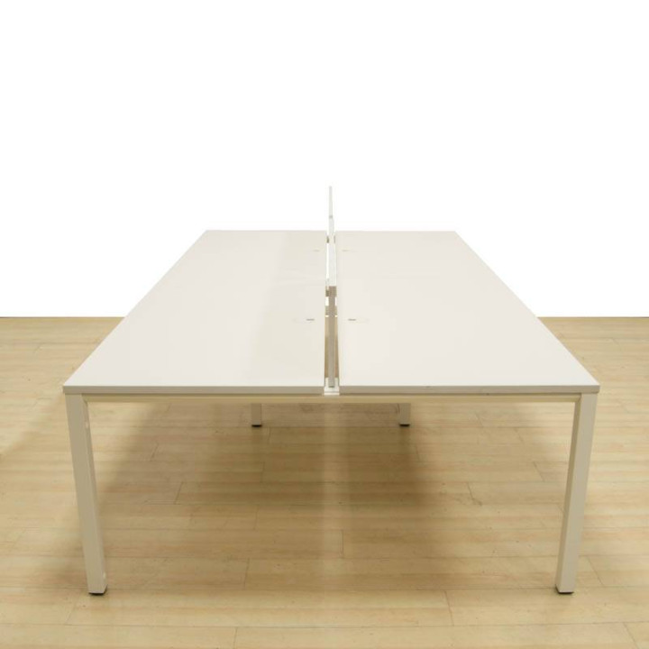 Mesa Multipuesto de ACTIU. Color BLANCO - vista 3
