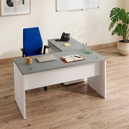 Buy ATLAS Operative Desk by NOMA. With RETURN and PANEL Leg