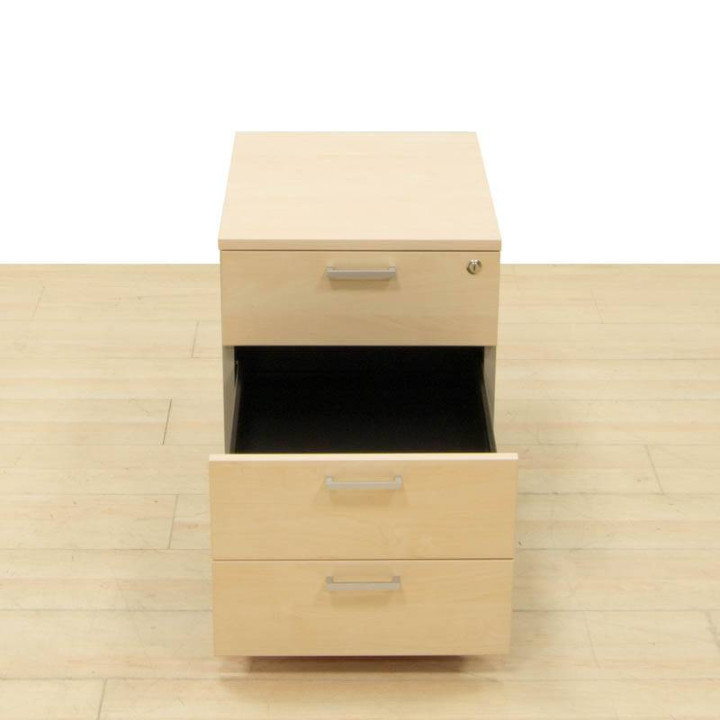ARCE Mobile Pedestal. Three Drawers. - view 4