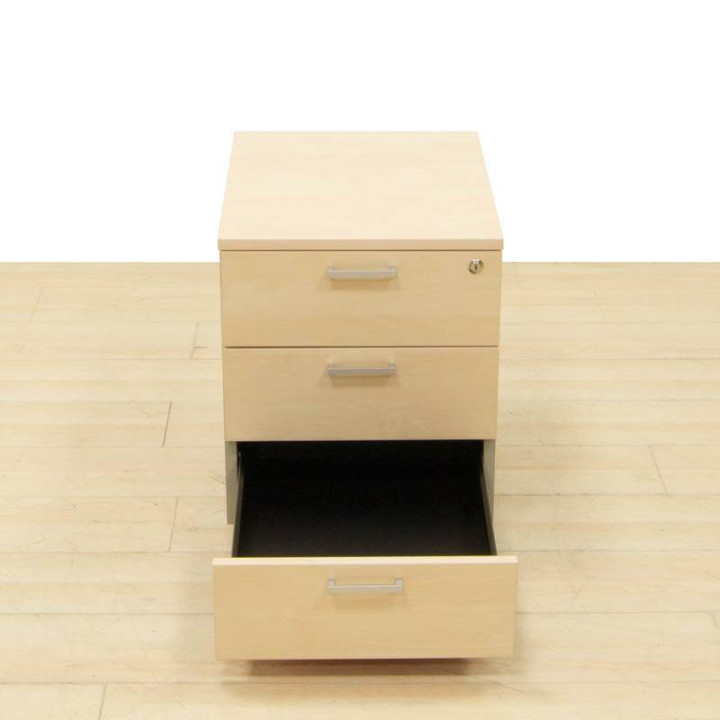 ARCE Mobile Pedestal. Three Drawers. - view 3