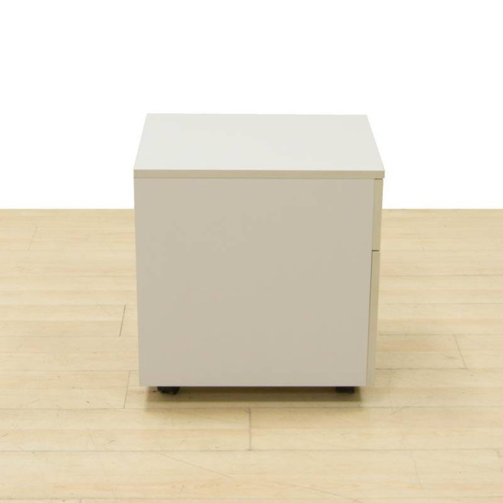 Mobile Pedestal LIGHT GREY. Drawer and Filing. - view 4