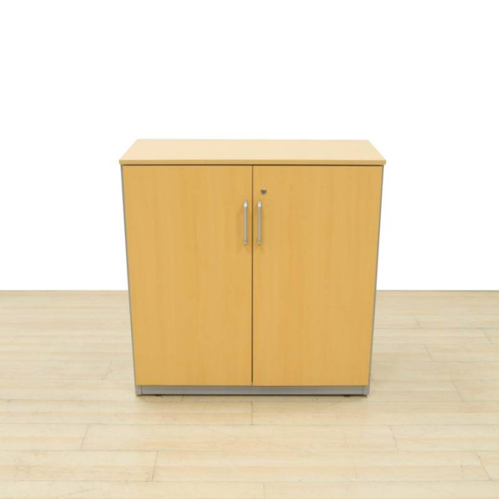 cabinet MEDIUM Metal Cabinet Maple Doors - view 2
