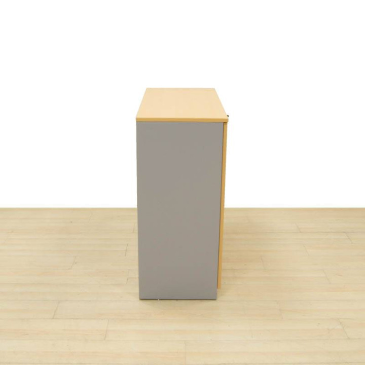 Armario MEDIO metálico de STEELCASE. Tapa y Puertas en HAYA - vista 5