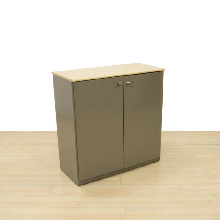 cabinet MEDIUM metal by STEELCASE. Top in MAPLE