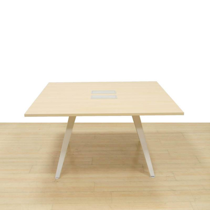 Buy SQUARE Meeting Table. MAPLE colour.