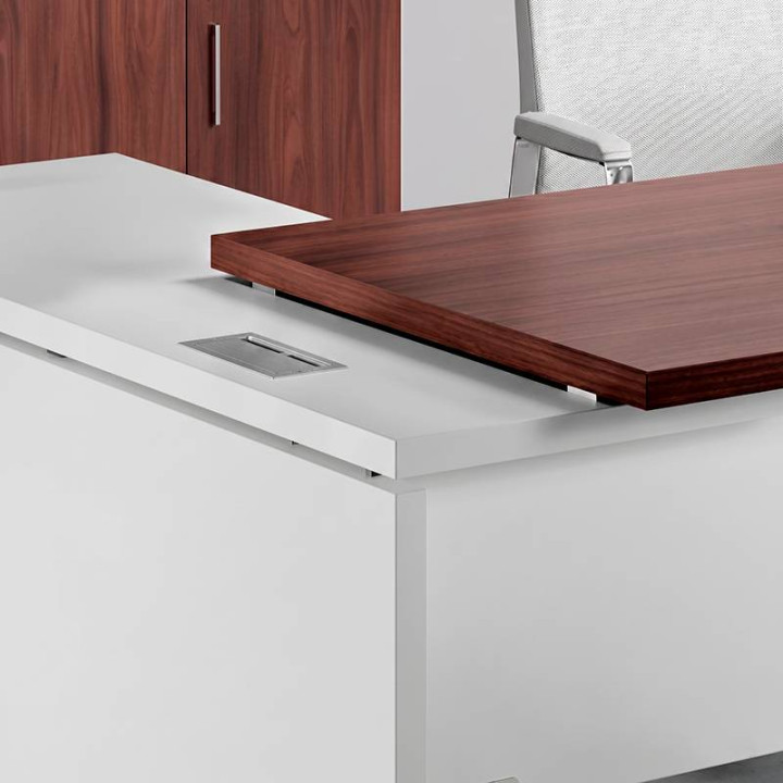 Workstation Mod. H4, diferentes opções e acabamentos para escolher.