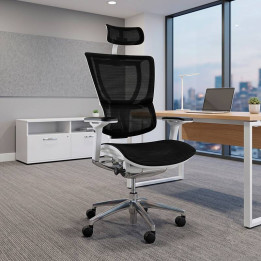 Cadeira de escritório ergonômica Mod IOO da Herpesa