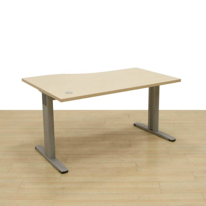 Mesa Operativa Color ARCE. Pata en T