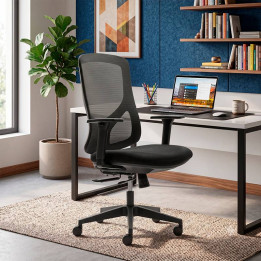 Nantes Model Operative Chair in Black.