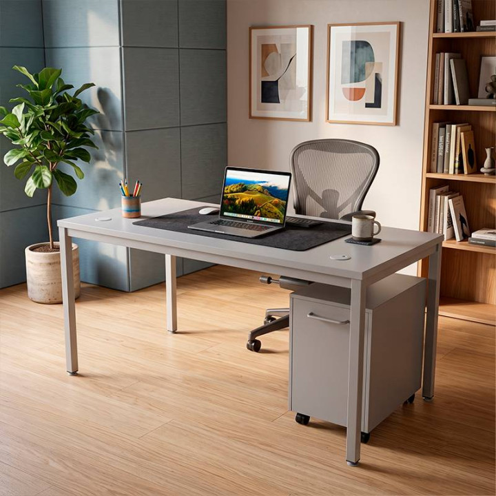 Compre mesa Euromof modelo 5100 com 60 cm de profundidade. Frete grátis.