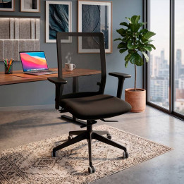 Silla operativa SENTIS Home edition de FORMA 5. Mecanismo sincro Atom.