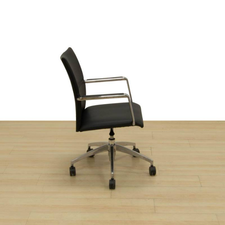 LUYANDO Task Chair Upholstered in Faux Leather - view 3