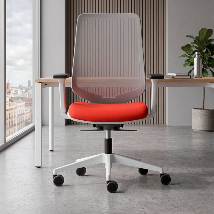 Comprar Silla Ergonómica DOT.PRO de FORMA 5. Estructura Blanca
