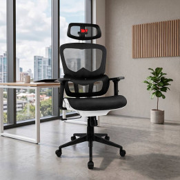 Silla Gaming DRIFT DRAIR200 tapizado en malla negra
