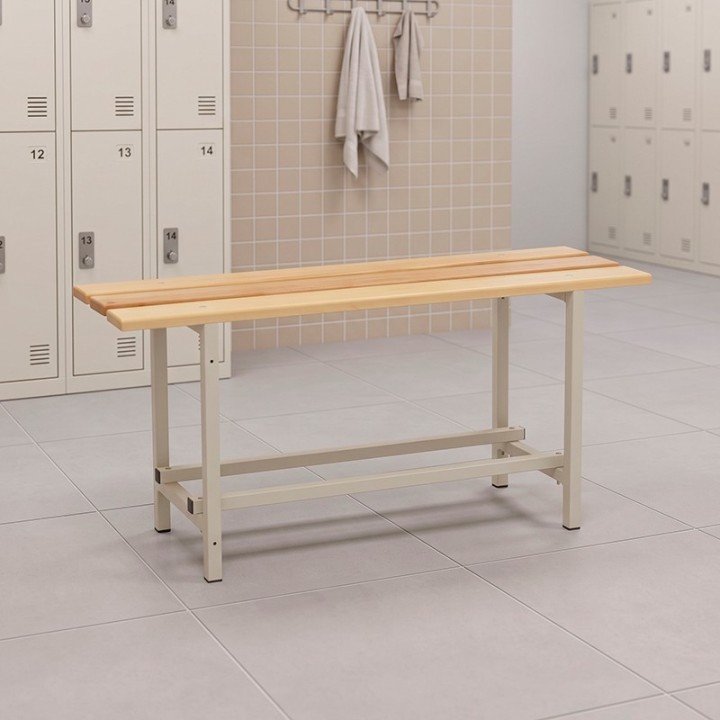 Banco Duplo Simonrack com Prateleira | FactoryOficina