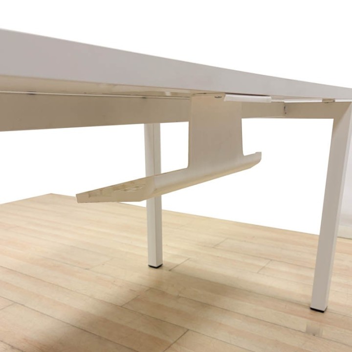 Comprar Mesa Operativa Pata Portica BLANCA De FORMA 5