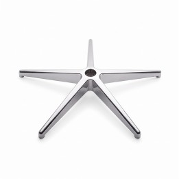 Cipro polished aluminium chair base Ø700 | FactoryOficina