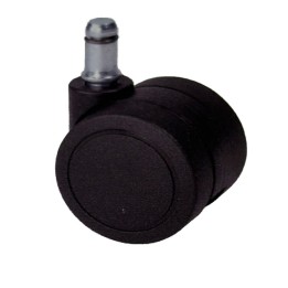 Pack of 5 nylon Ø50 mm castors with specific mounting